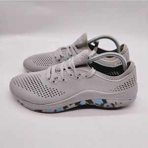 Crocs Literide 360 Pacer Casual Sneakers Womens Size 10 Grey Shoes Crocs